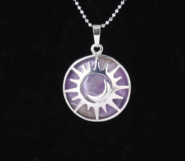 Sun Pendant Necklace